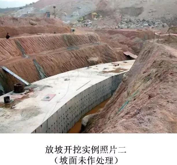 丰满放坡开挖及简易支护适用性